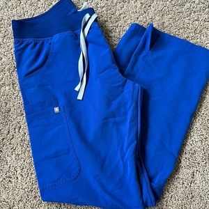 *Like NEW* Figs Bootcut limited addition Blue scrub pants!